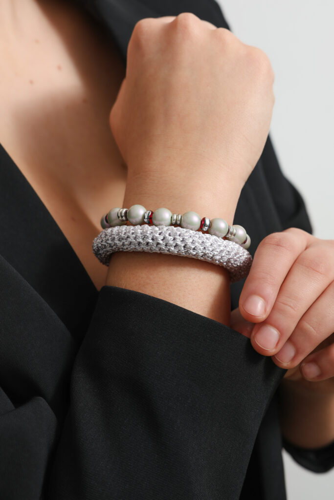 Pulsera en cristales